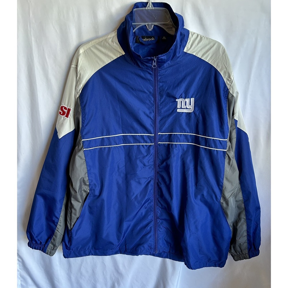 Dunbrooke New‎ York Giants Sports illustrated Windbreaker men's XL Vintage